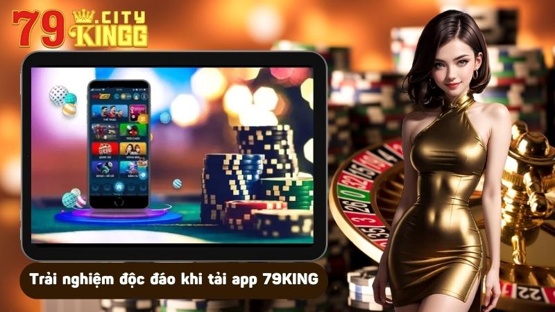 Trải nghiệm độc đáo khi tải app 79KING