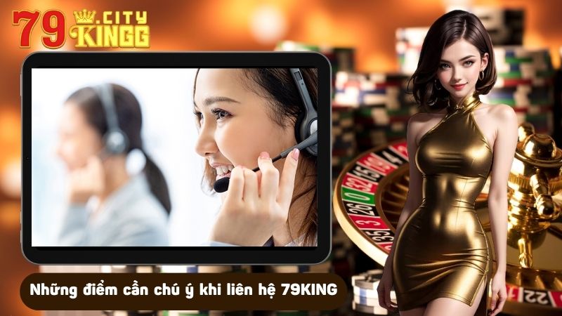 Những điểm cần chú ý khi liên hệ 79KING